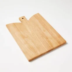 Angled Paddle Serving Board Brown - Threshold™ Designed With Studio McGee: Rubberwood Tray With Handles, FSC Certified -Interior Sale Store GUEST 926cd0d1 6d67 470c 8ed1 63879529fc6a