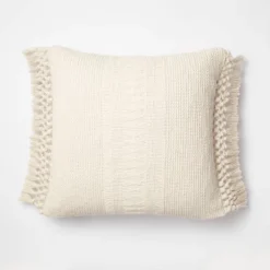 Textural Woven Throw Pillow With Trims Cream - Threshold™ Designed With Studio McGee 13 Textural Woven Throw Pillow With Trims Cream - Threshold™ Designed With Studio McGee -Interior Sale Store GUEST 92df40e6 0e86 46bf 8645 fd272a7fa838