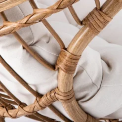 Wicker & Metal Outdoor Patio Chair, Egg Chair Natural - Threshold™ Designed With Studio McGee -Interior Sale Store GUEST 9b8fd668 977a 4369 ae13 ebe87cd04f1d