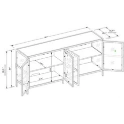 Crystal Cove Glass TV Stand For TVs Up To 59" - Threshold™ Designed With Studio McGee 13 Crystal Cove Glass TV Stand For TVs Up To 59" - Threshold™ Designed With Studio McGee -Interior Sale Store GUEST a13f9ad9 19e7 45e4 939d 0ee33acc8103