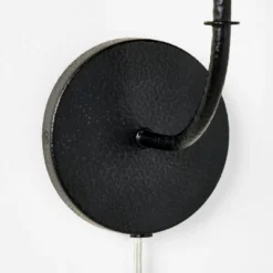 Wall Sconce With Green Pleated Plaid Shade - Threshold™ Designed With Studio McGee: Iron Body, Cotton-Polyester, ETL Listed -Interior Sale Store GUEST a3407339 71a4 4c6f 829a 0f407dadf24f