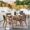 Bluffdale Wood 6 Person Round Patio Dining Table, Outdoor Furniture - Threshold™ Designed With Studio McGee 1 Bluffdale Wood 6 Person Round Patio Dining Table, Outdoor Furniture - Threshold™ Designed With Studio McGee -Interior Sale Store GUEST a358c241 bc2d 4d39 8254 3a4fbf84c06f