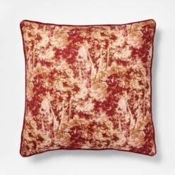 24"x24" Abstract Tree Printed Throw Pillow With Gusset - Threshold™ Designed With Studio McGee -Interior Sale Store GUEST a6927396 6220 4849 9a04 88a9ea4a5cb6