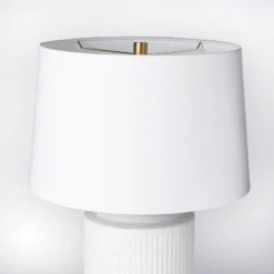 Ceramic Assembled Table Lamp White - Threshold™ Designed With Studio McGee 19 Ceramic Assembled Table Lamp White - Threshold™ Designed With Studio McGee -Interior Sale Store GUEST a86757d9 51f6 44d9 8c7c ee9672f84967 1