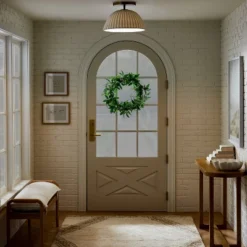 Scalloped Semi-Flush Mount Ceiling Light - Threshold™ Designed With Studio McGee -Interior Sale Store GUEST a87823c3 3fdd 4dba bf1e e256899b5b7c