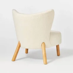 Sculpted Faux Shearling Accent Chair Cream - Threshold™ Designed With Studio McGee 10 Sculpted Faux Shearling Accent Chair Cream - Threshold™ Designed With Studio McGee -Interior Sale Store GUEST ab910c40 8928 443c b873 4204bceb8dee