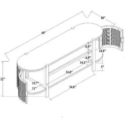 Portola Hills Caned Door TV Stand For TVs Up To 60" - Threshold™ Designed With Studio McGee -Interior Sale Store GUEST aba2ea09 33b5 40d8 8eb5 a81996af25bb