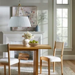 Pendant With Pleated Shade Ceiling Light White - Threshold™ Designed With Studio McGee: Elegant Iron & Cotton Fixture, UL Listed 6 Pendant With Pleated Shade Ceiling Light White - Threshold™ Designed With Studio McGee: Elegant Iron & Cotton Fixture, UL Listed -Interior Sale Store GUEST ad535482 38f2 46d4 83c6 3b8a19114fbf