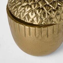 Cast Metal Acorn Canister - Threshold™ Designed With Studio McGee -Interior Sale Store GUEST ad5a793d 0101 4943 98e1 2c220ff8bf3b