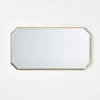 16"x30" Geometric Aluminum Metal Wall Mirror Brass - Threshold™ Designed With Studio McGee: Octagonal, No Assembly, Wall Mount 1 16"x30" Geometric Aluminum Metal Wall Mirror Brass - Threshold™ Designed With Studio McGee: Octagonal, No Assembly, Wall Mount -Interior Sale Store GUEST b135c6e8 c201 4764 aabd 509986bd9f22