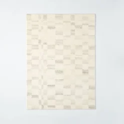 Irregular Checkerboard Tufted Rug Cream - Threshold™ Designed With Studio McGee 9 Irregular Checkerboard Tufted Rug Cream - Threshold™ Designed With Studio McGee -Interior Sale Store GUEST b8cc5660 37ab 492b a317 82a9c1af99a8