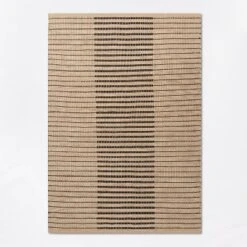 Reseda Hand Woven Striped Jute Cotton Area Rug Black - Threshold™ Designed With Studio McGee 10 Reseda Hand Woven Striped Jute Cotton Area Rug Black - Threshold™ Designed With Studio McGee -Interior Sale Store GUEST bab4021c 8da6 4f4a abf7 8e6265c835f9