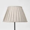 Gingham Pleated Lamp Shade Brown - Threshold™ Designed With Studio McGee -Interior Sale Store GUEST bd552ad7 e2a9 4a79 9be6 0a92e3d9a3ec
