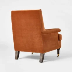 Mercer Rolled Upholstered Armchair With Casters - Threshold™ Designed With Studio McGee 14 Mercer Rolled Upholstered Armchair With Casters - Threshold™ Designed With Studio McGee -Interior Sale Store GUEST be2dde32 1662 43fb 8f4d 74b05694fc43