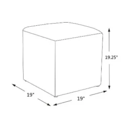 Lynwood Square Upholstered Cube - Threshold™ Designed With Studio McGee -Interior Sale Store GUEST c2f42775 98a7 4d45 abf0 4fc9948bbcdf