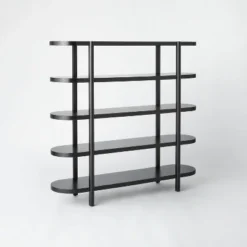 57" Portola Hills 5 Shelf Horizontal Bookcase - Threshold™ Designed With Studio McGee -Interior Sale Store GUEST c3e902ad 7687 483a a885 6a70b1341eb1