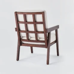 Grantsville Wood Frame Accent Chair With Grid Back - Threshold™ Designed With Studio McGee 10 Grantsville Wood Frame Accent Chair With Grid Back - Threshold™ Designed With Studio McGee -Interior Sale Store GUEST c413361e a903 45e3 9f19 7ac166bd22f3