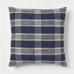 Woven Plaid Square Throw Pillow With Zipper Pull - Threshold™ Designed With Studio McGee -Interior Sale Store GUEST c575c066 8fb4 4e62 b102 80e29c49e41a
