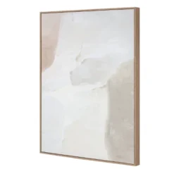 24" X 30" Neutral Abstract Lines Framed Canvas - Threshold™ Designed With Studio McGee -Interior Sale Store GUEST c7ae0f50 bfca 4083 b739 82b59501e19a