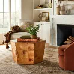 Ogden Burled Wood Coffee Table - Threshold™ Designed With Studio McGee