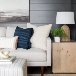 36" X 36" Dreary Abstract Landscape Framed Wall Canvas - Threshold™ Designed With Studio McGee -Interior Sale Store GUEST ca01da1b b753 4db4 a447 3116f3701865