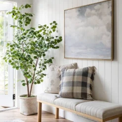 Ledges Digital Floral Print Distressed Persian Rug Green - Threshold™ Designed By Studio McGee -Interior Sale Store GUEST cb23a8be 72e5 4465 8f34 12bae36c4d8d