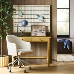 40"x30" Fabric Pinboard With Wood Frame - Threshold™ Designed With Studio McGee