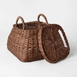 Square Rattan Basket Dark Brown - Threshold™ Designed With Studio McGee -Interior Sale Store GUEST cd7dcd1d 4f88 48ec aff8 e73321d82365