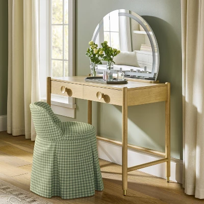 Teen Vanity Chair - Threshold™ Designed With Studio McGee 3 Teen Vanity Chair - Threshold™ Designed With Studio McGee