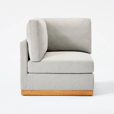 Woodland Hills Modular Sectional Corner Light Gray - Threshold™ Designed With Studio McGee 5 Woodland Hills Modular Sectional Corner Light Gray - Threshold™ Designed With Studio McGee - Image 3