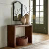 Ogden Burled Wood Console Table - Threshold™ Designed With Studio McGee -Interior Sale Store GUEST dd4dd0d1 8b8b 46d4 a61d dcd024bfda55