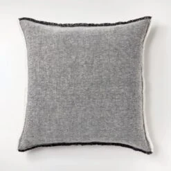 Oversized Reversible Linen Square Throw Pillow With Frayed Edges - Threshold™ Designed With Studio McGee -Interior Sale Store GUEST de4cc2ac c68b 431c aeb1 252a91c958ea