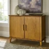 Azorella 2 Door Cabinet Oak Brown - Threshold™ Designed With Studio McGee