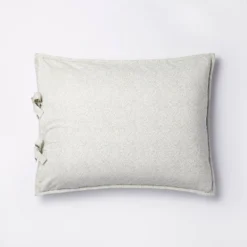 Decorative Border Cotton Slub Print Quilt Sham Light Teal Green – Threshold™ Designed With Studio McGee -Interior Sale Store GUEST df608442 2585 414f 825c 57f616e644e7