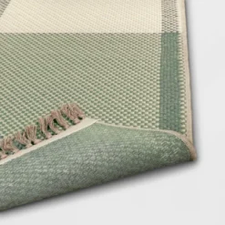 Oversized Plaid Outdoor Rug - Threshold™ Designed With Studio McGee -Interior Sale Store GUEST e14a79c4 d509 46f7 be2d 3b98e7024fb3