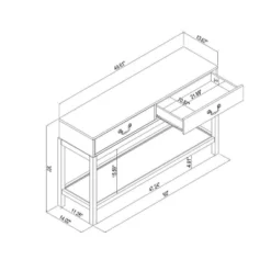 Brandeis Woven Console Table Brown - Threshold™ Designed With Studio McGee 15 Brandeis Woven Console Table Brown - Threshold™ Designed With Studio McGee -Interior Sale Store GUEST e2c73473 e890 4869 94da b0c7a6a1426f