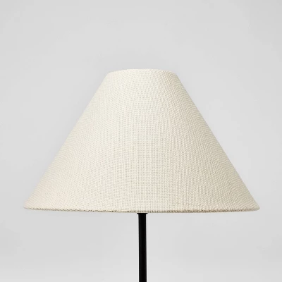 Burlap Tapered Lamp Shade Brown - Threshold™ Designed With Studio McGee 3 Burlap Tapered Lamp Shade Brown - Threshold™ Designed With Studio McGee