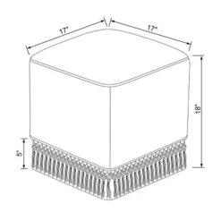 Westchester Fringe Cube - Threshold™ Designed With Studio McGee -Interior Sale Store GUEST e62a4ff7 76f6 4b24 887f f28aab6e03a5