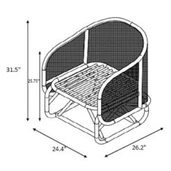 Rialto Woven Barrel Back Chair With Cushion - Threshold™ Designed With Studio McGee 11 Rialto Woven Barrel Back Chair With Cushion - Threshold™ Designed With Studio McGee -Interior Sale Store GUEST e7a58e63 6ba0 4338 875a d6f5750dd233