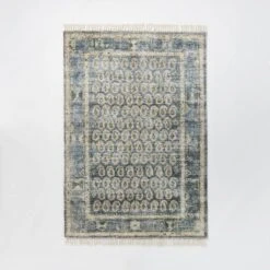 Lost Creek Printed Paisley Rug Blue - Threshold™ Designed With Studio McGee -Interior Sale Store GUEST e8e94a54 2263 4993 84d8 d4a216f28ff8