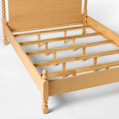 Modern Turned Wood Bed Brown - Threshold™ Designed With Studio McGee 7 Modern Turned Wood Bed Brown - Threshold™ Designed With Studio McGee - Image 5