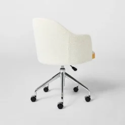 Upholstered Adjustable Height Office Chair Cream - Threshold™ Designed With Studio McGee 10 Upholstered Adjustable Height Office Chair Cream - Threshold™ Designed With Studio McGee -Interior Sale Store GUEST ec5b8dd9 d8b4 4c3b 8897 a1086a555261