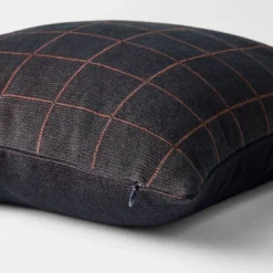 Square Woven Grid Pillow Navy/Burgundy - Threshold™ Designed With Studio McGee 8 Square Woven Grid Pillow Navy/Burgundy - Threshold™ Designed With Studio McGee -Interior Sale Store GUEST ed9f841e 208a 4b6e a1a9 17ffe25f0723