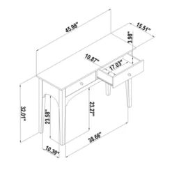 Palma 46" Arched Console Table Dark Brown - Threshold™ Designed With Studio McGee 15 Palma 46" Arched Console Table Dark Brown - Threshold™ Designed With Studio McGee -Interior Sale Store GUEST f1d2f812 22ba 46da 87a3 3ecf6b0a2f9a