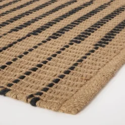 Reseda Hand Woven Striped Jute Cotton Area Rug Black - Threshold™ Designed With Studio McGee 8 Reseda Hand Woven Striped Jute Cotton Area Rug Black - Threshold™ Designed With Studio McGee -Interior Sale Store GUEST f35e1269 7c03 4f37 9474 3c10868e056f