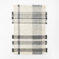 Laurelhurst Indoor/Outdoor Plaid Rug Black/White - Threshold™ Designed With Studio McGee -Interior Sale Store GUEST f44c5e5d 51f2 4640 8c5a e9280099a73d