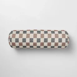 Bolster Woven Check Pillow Neutral/Navy/Burgundy - Threshold™ Designed With Studio McGee 9 Bolster Woven Check Pillow Neutral/Navy/Burgundy - Threshold™ Designed With Studio McGee -Interior Sale Store GUEST f53d7b27 23fc 40cc ace0 9ce3b5f805bd