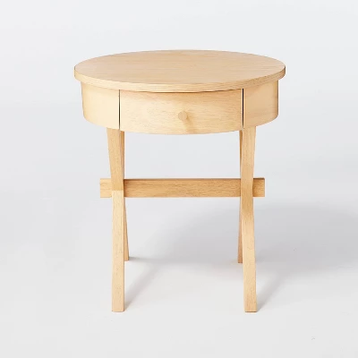 Wasatch Side Table With Drawer Light Natural - Threshold™ Designed With Studio McGee 4 Wasatch Side Table With Drawer Light Natural - Threshold™ Designed With Studio McGee - Image 2